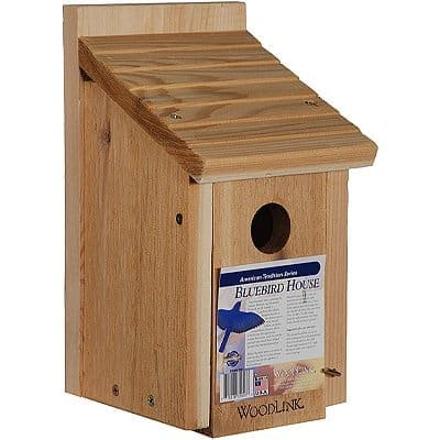 Cedar Wren House insect And Rot Resistant Rust Free Hardware Cleanout Door 