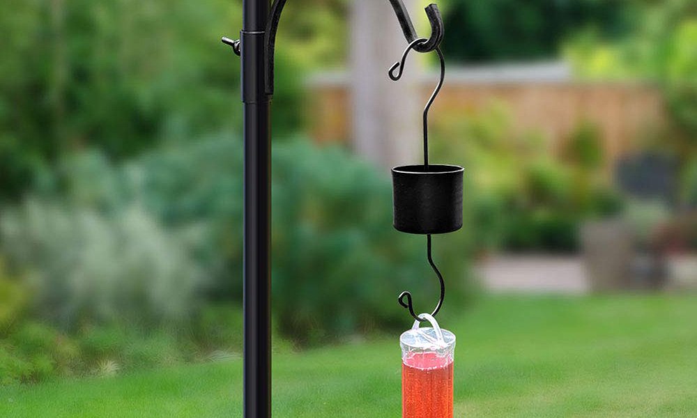 4 Hook + 4 Brush Green Hummingbird Feeder Ant Guard Gets Rid of Ants Fast in Nectar 100% Safe Hummingbird Feeders Accessory Outdoor Tree Hooks 4Pack Hummingbird Feeder Insect Ant Moat