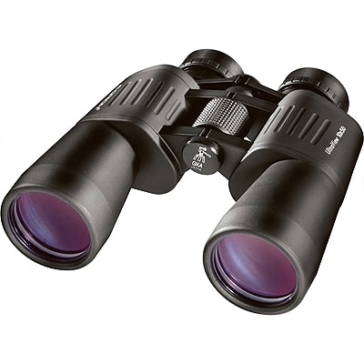 binoculars on a white background