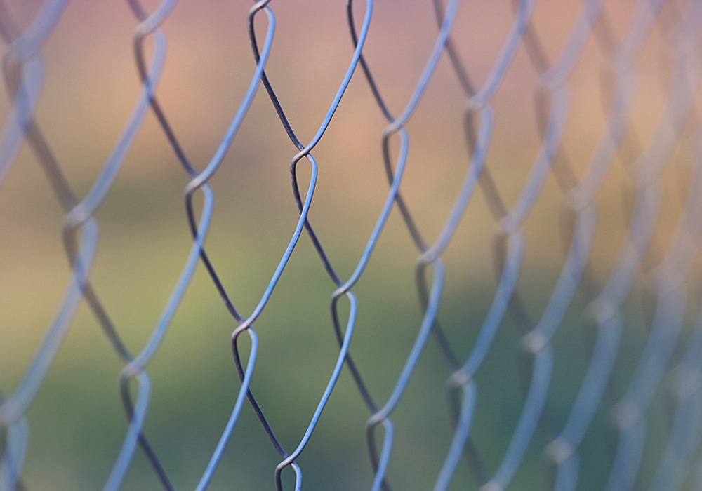 metal fence