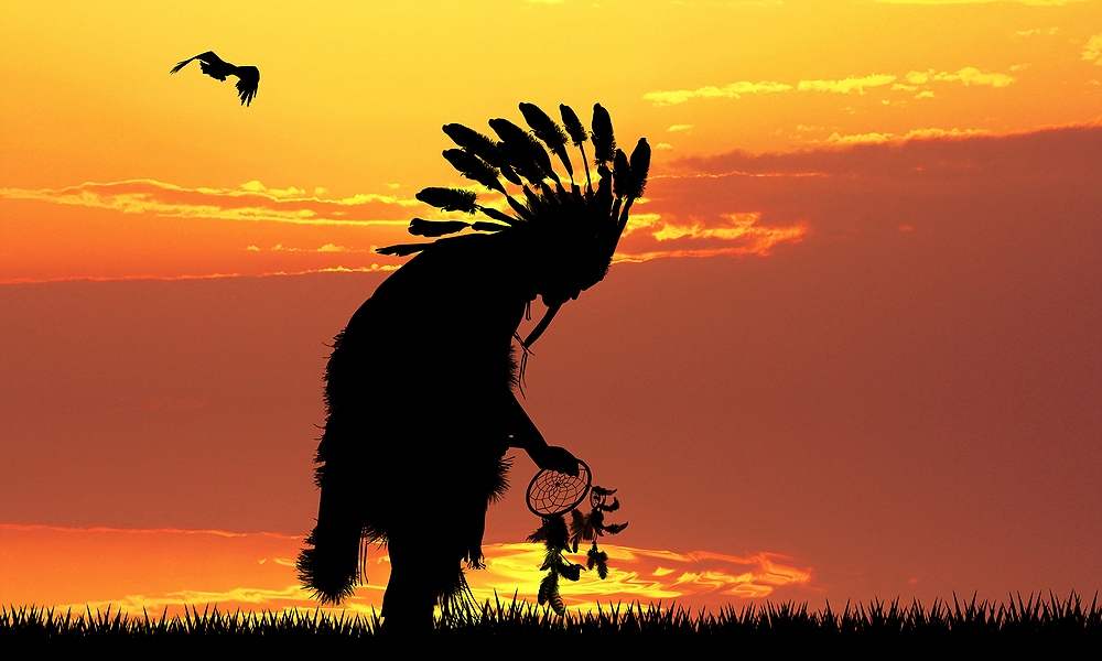 native american silhouette