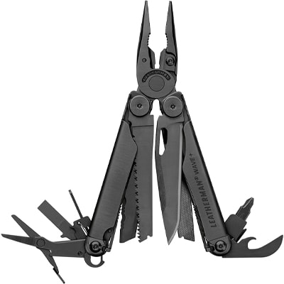 multitool on a white background